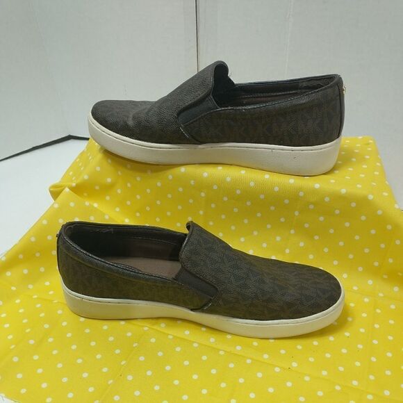 Michael Kors Keaton slip on sneakers Woman's SZ 8.5m - Picture 2 of 9